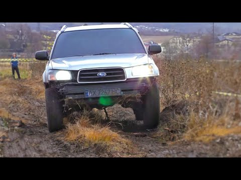 Видео: SUBARU FORESTER vs LEXUS RX 350 vs DODGE RAM 1500 на КОЛЬЦЕ