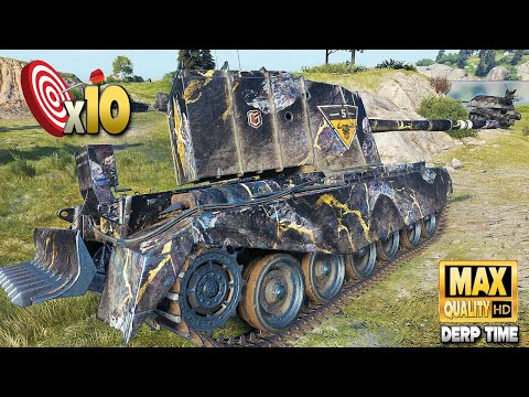 Видео: FV4005: 10 пробитий - World of Tanks