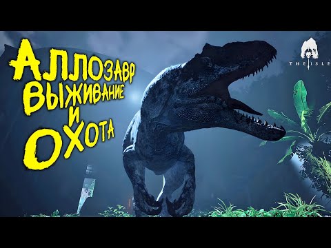 Видео: СОЛО ВЫЖИВАНИЕ И ОХОТА ЗА АЛЛОЗАВРА | THE ISLE EVRIMA #theisle #theisleevrima