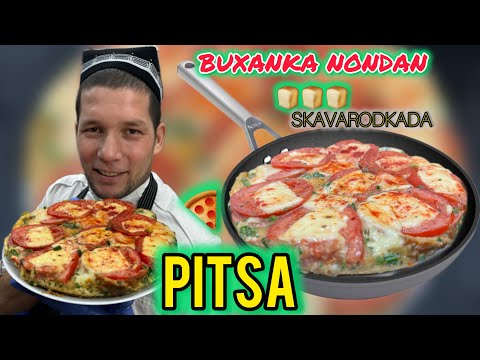 Видео: 10-MINUTDA BUXANKADAN PIZZA TAYYOR/ ПИЦЦА НА СКОВОРОДКЕ