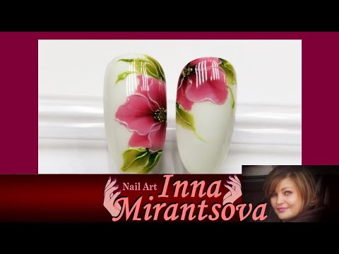 Видео: Дизайн Скошенной кистью MiRinails