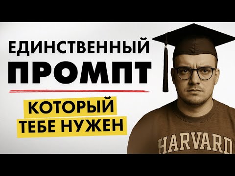 Видео: ПРОМПТ ChatGPT от Стэнфорда - ЛУЧШЕ я НЕ ВИДЕЛ