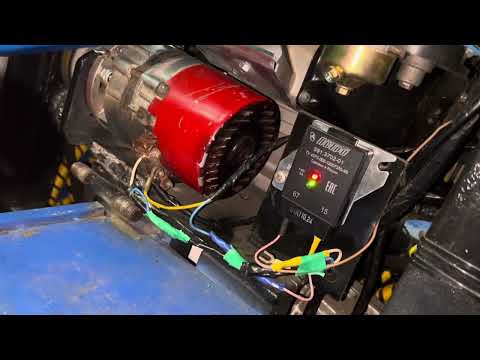 Видео: Переделали шкив генератора. Самодельный мини трактор.