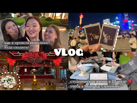 Видео: VLOG: студенческая жизнь, учёба в Шанхае, как я просела выходные? Китай 🇨🇳 Shanghai University