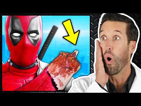 Видео: Doctor ER смотрит сцены драк в фильмах студии Marvel | Сборник