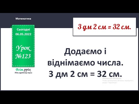 Видео: Додаємо і віднімаємо числа
