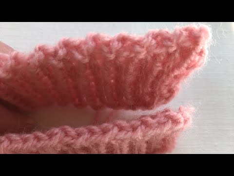 Видео: два способа закрытия резинки 1x1