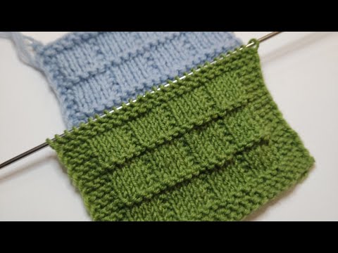 Видео: Простой узор спицами для детских изделий и не только.#узорыспицами #простойузорспицами