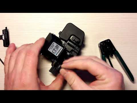 Видео: Прижим для FTTH дроп-кабеля AD-30A для Fujikura CT-30