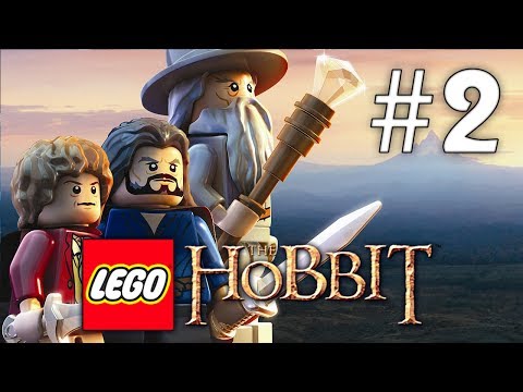 Видео: LEGO Hobbit - Прохождение #2 - ГЭНДАЛЬФ И БИЛЬБО
