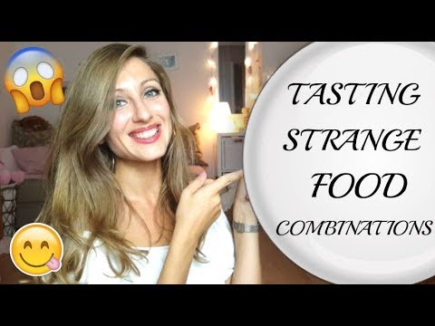 Видео: Опитвам Странни Комбинации От Храни/Ася Енева/Strange Food Combinations/Asya Eneva