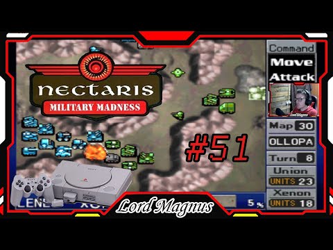 Видео: Во что поиграть? 🌒 Nectaris Military Madness 🌒 Прохождение / Ps1 gameplay сложная новая кампания #51