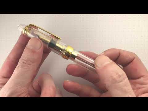 Видео: Обзор перьевой ручки Sailor 1911 Large Profit Demonstrator Limited Edition