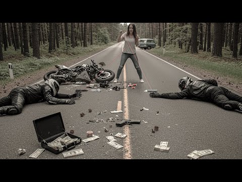 Видео: Тігінші жолдағы қылмыс орнын көреді, ақшаны алып, жіпті пайдаланып қылмыскерлерді жояды.