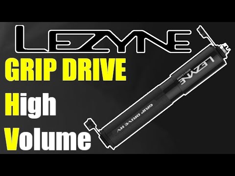 Видео: LEZYNE GRIP DRIVE HV | РУЧНОЙ НАСОС HP // POCKET LITE TECH PRO