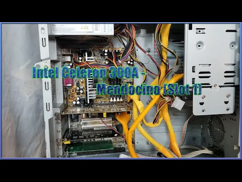 Видео: Тест процессора Celeron 300A (Mendocino) SL32A (Slot 1)