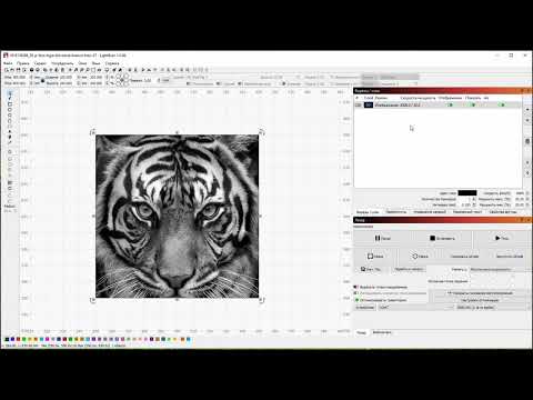 Видео: Настройка Magnum v3-v4 Light Burn granite engraving machine
