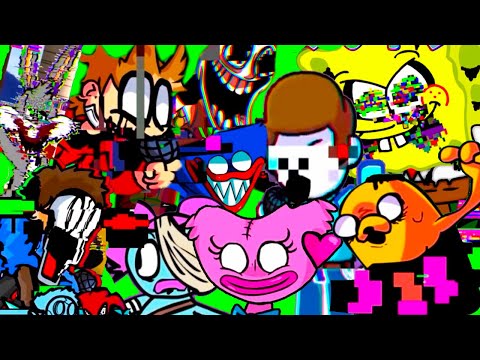 Видео: ВСЕ ГЛЮЧНЫЕ БОССЫ ПИББИ FNF В 1 ВИДЕО ! - Friday Night Funkin