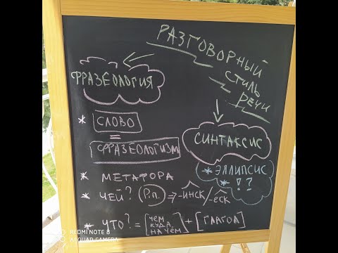 Видео: СТИЛИСТИКА. Фразеологические и синтаксические особенности разговорного стиля речи.
