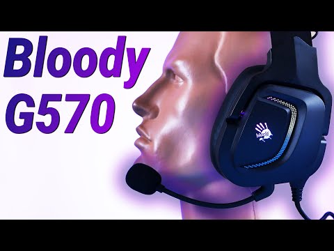 Видео: Обзор Bloody G570 - Моя ЛЮБИМАЯ ГАРНИТУРА бренда! |  Root Nation