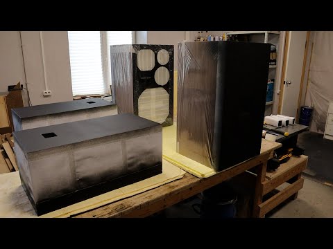 Видео: DIATONE DS-505 и Электроника 130 АС. Цоколь, подготовка к покраске, работа с динамиками.
