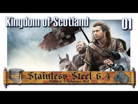 Видео: Medieval II: Total War SS 6.4 – Шотландия – #1