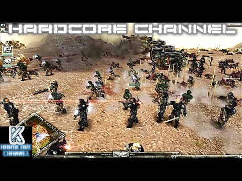 Видео: Warhammer 40 000 multiplayer Hardcore =27= Real Time Ярость Виннера