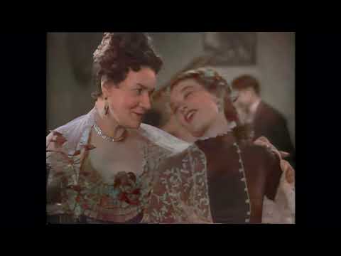 Видео: "Бесприданница" 1936 года в цвете!