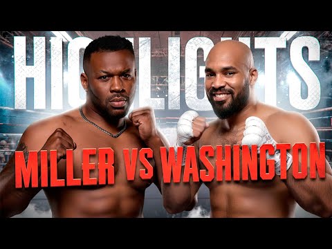 Видео: Бокс в тяжёлом весе! Джаррелл Миллер (США) против Джеральда Вашингтона (США) | Лучшие моменты боя