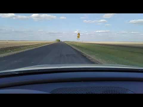 Видео: Тайынша, новая дорога на сёла Надёжка и Тындык.