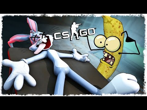 Видео: КРОЛЬ ТРОЛЛЬ vs БАНАН МАНЬЯК В CS:GO!!!