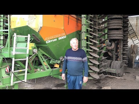 Видео: Сеялка Amazone Cirrus 6002. Отзыв за 7 лет