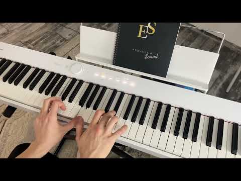 Видео: Красивый АККОМПАНЕМЕНТ | подробный разбор на фортепиано 🎹💝