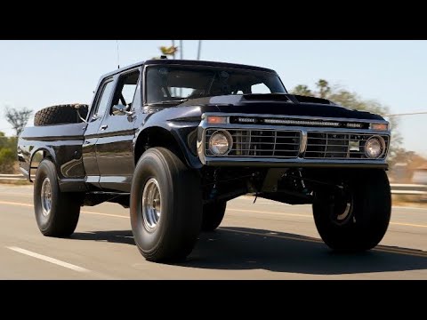 Видео: КРУШАЕМ улицы на роскошном Ford F100 Pre-Runner мощностью 830 л.с. [4K]