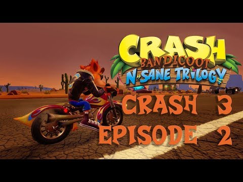 Видео: Прохождение Crash Bandicoot 3 (N.Sane Trilogy). Часть 2. БОСС: Дингодил
