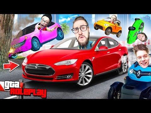 Видео: ЭЛЕКТРИЧЕСКИЕ СОРЕВНОВАНИЯ НА АВТОПИЛОТЕ! СПУСК - ГОНКА - КАРТИНГ! ПРИЗ 5.000.000$! (GTA 5 RP)