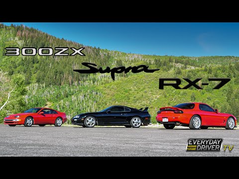 Видео: 300zx против Supra против RX7 — сравнение легенд 90-х | Everyday Driver TV, сезон 9