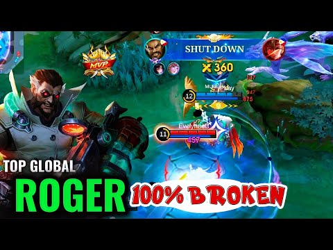 Видео: Сборка одним броском! Сборка Роджера с безумным уроном!! - 100% сломано! - Лучшая сборка Роджера ...