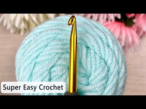 Видео: Этот МИЛЫЙ и ПРОСТОЙ узор крючком очаровал меня! Легкая вязка крючком для вязания одеяла или шарфа
