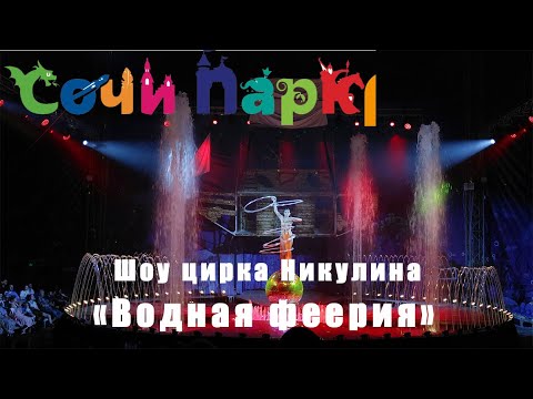 Видео: Шоу Цирка Никулина "Водная феерия", Сочи Парк, лето 2023
