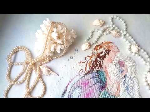 Видео: СП "Тайна Мирабилии". Mermaid of the pearls. Русалка в жемчуге. Готовая работа.