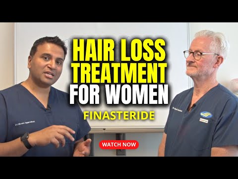 Видео: Лечение выпадения волос у женщин: финастерид