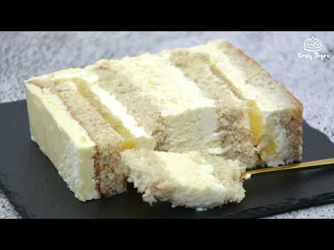 Видео: 🥥 КОКОСОВЫЙ МУСС для торта: Воздушный, как облако! ☁️