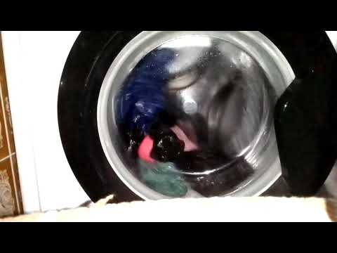 Видео: стиральная машина Индезит EWSD 51031/ Хлопок 45' 50° 600 об /мин /