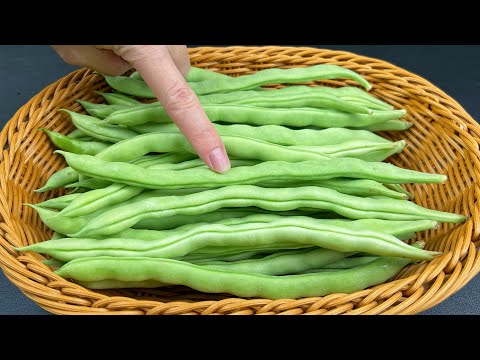 Видео: Жареная стручковая фасоль, одни бланшируют водой, а другие маслом, все неправильно, неудивительно