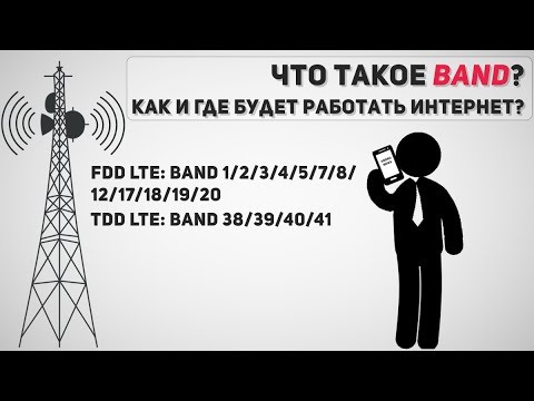 Видео: Что такое: Band, FDD, TDD? b1/b3/b7/b20/b38/ и т.д. Это нужно знать!