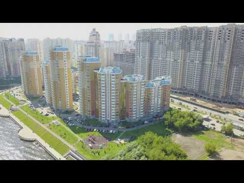 Видео: Павшинская пойма, Красногорский бульвар 4k