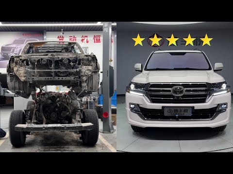 Видео: ВОССТАНОВЛЕНИЕ LAND CRUISER КАК НОВОГО – РЕМОНТ И УХОД ЗА АВТОМОБИЛЕМ КЛАССА ЛЮКС.