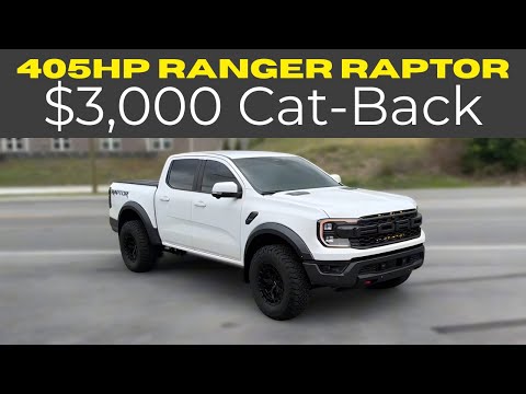 Видео: Ford Ranger Raptor 2024 года выпуска 3.0L Twin Turbo V6 с выхлопной системой за 3000 долларов!