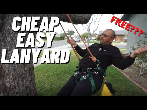 Видео: Как сделать простой страховочный шнур для лазания по деревьям в домашних условиях